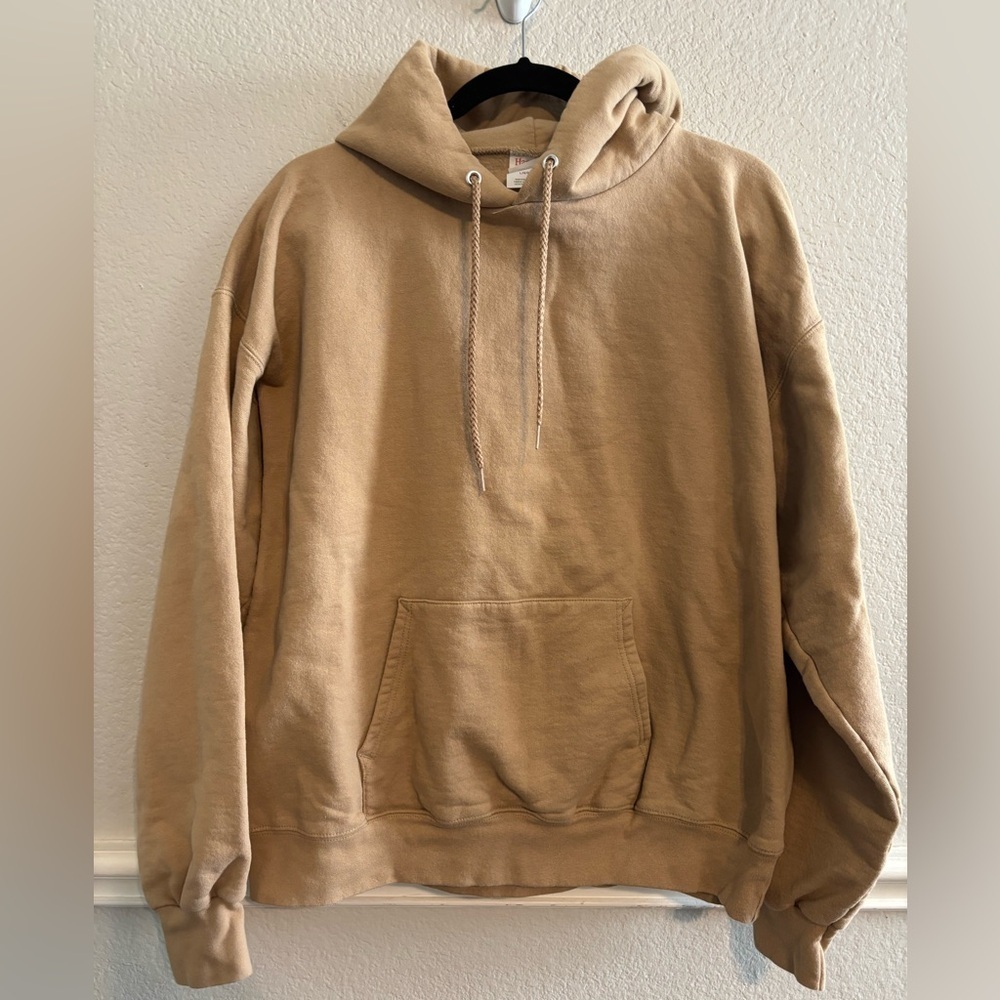 Men’s Hanes Ultimate Cotton Front-Pocket Hoodie Sweatshirt size Large